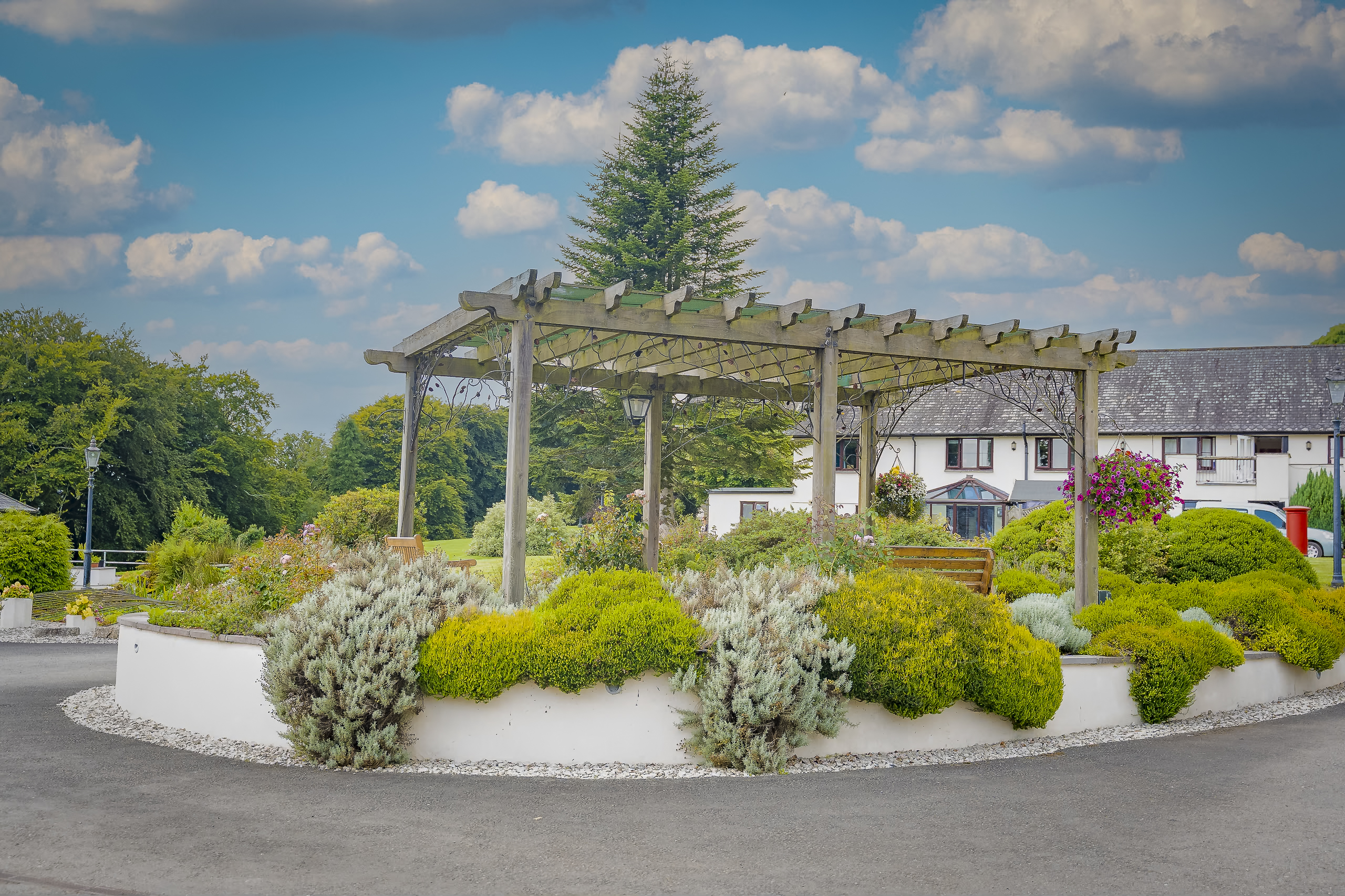 cornwall. Bowden Derra park. Gardens.Care Home, Care Home Cornwall, Care Home Launceston, Residential Home, Bowden Derra Park, Polythant, Launceston, Care Home Cornwall.